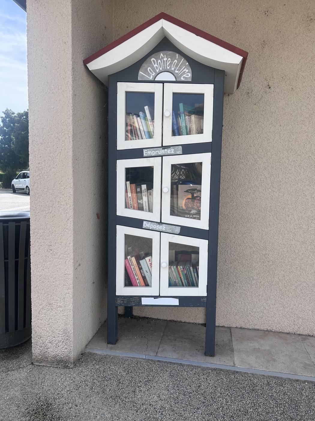 Boîte à livres - Châteauneuf-de-Galaure - La Boîte à Lire