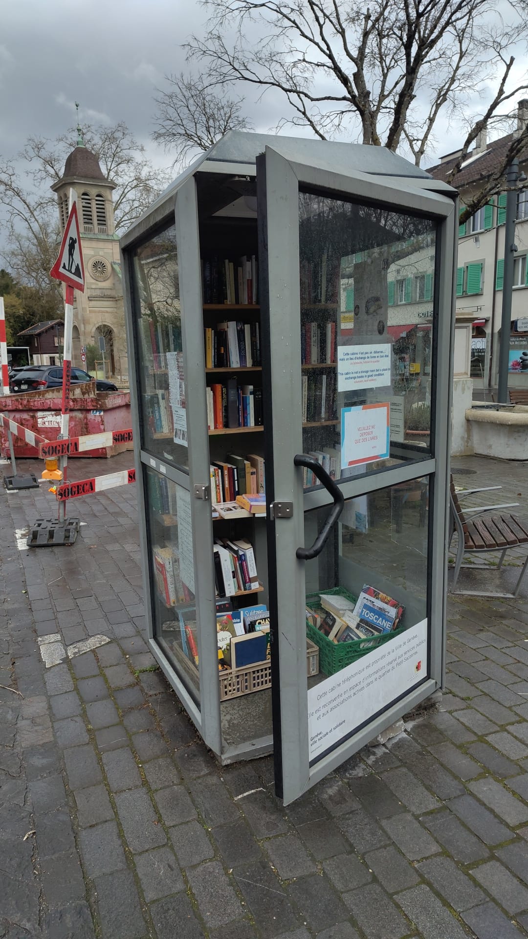 Boîte à livres - Genève - Petit-Saconnex